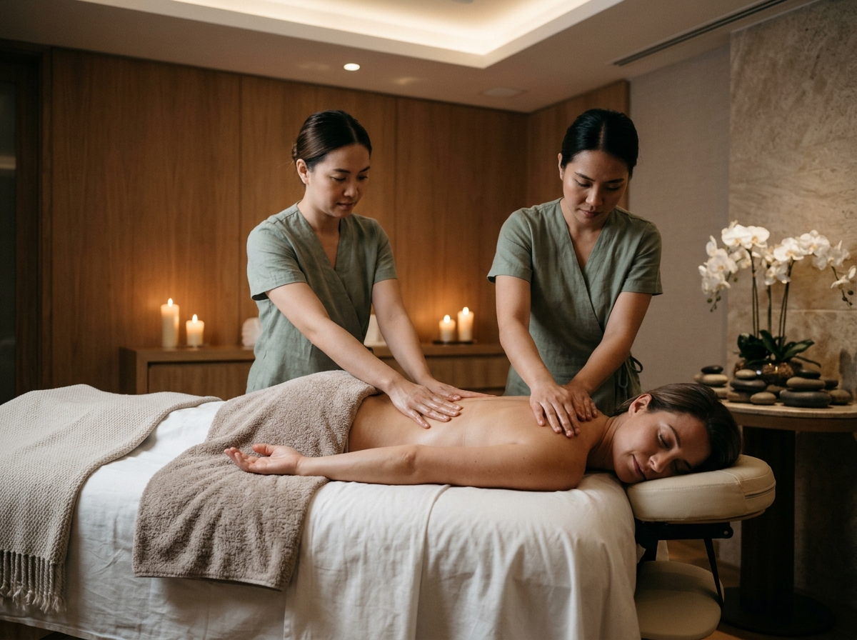 Four Hand Massage