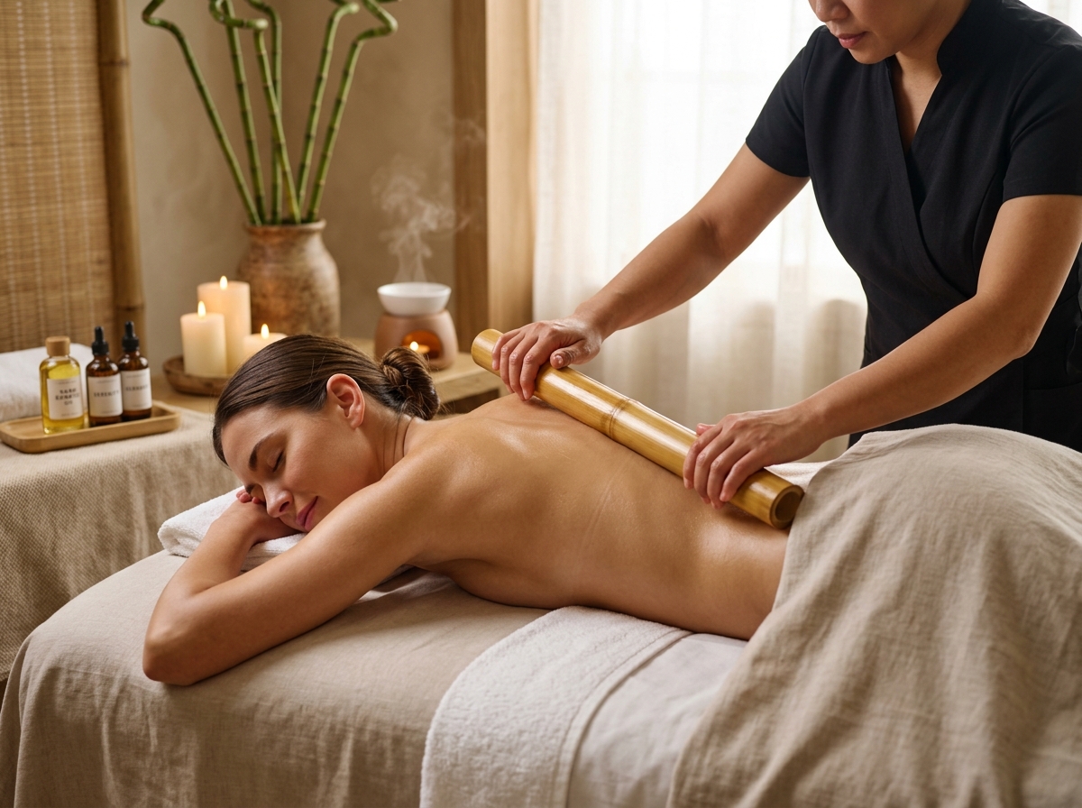 Warm Bamboo Massages